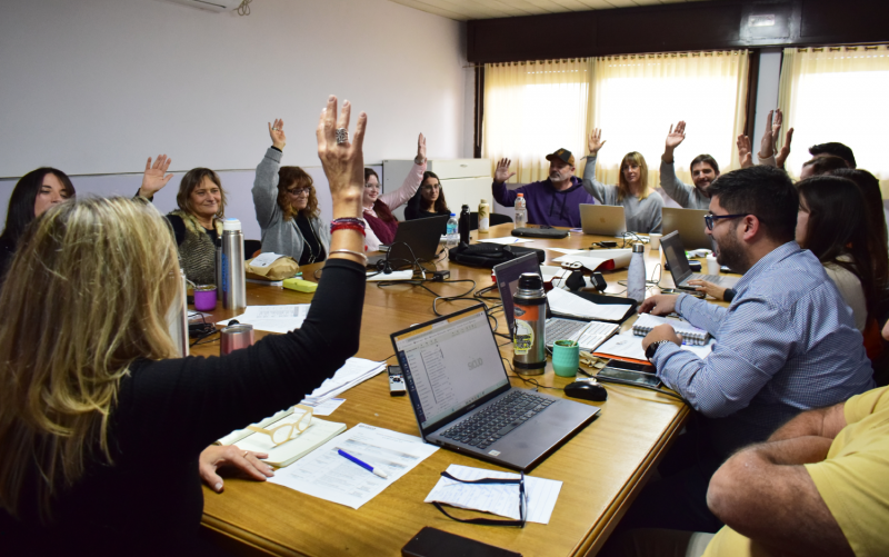Facso aprob un nuevo Profesorado